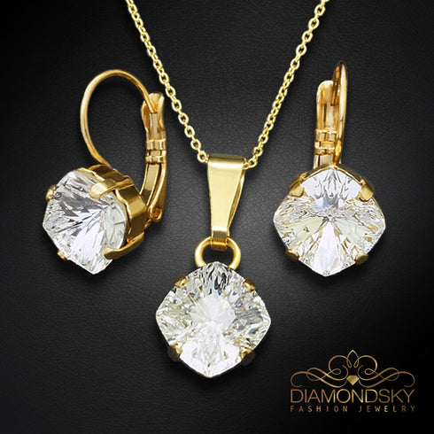 Komplektas "Mistika" su Swarovski™ kristalais
